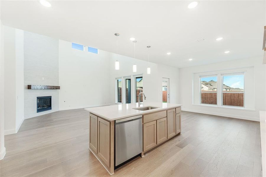 Furnished interior view inside a new home in Country Lakes Classic 60, Argyle (Image 7).