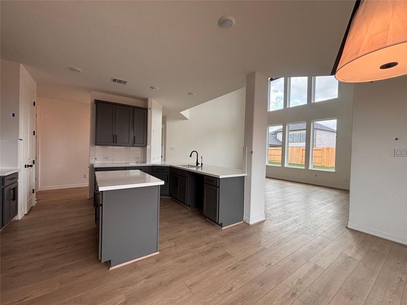 Furnished interior view inside a new home in Ashland, Angleton (Image 8).