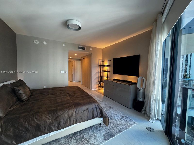 Furnished interior view inside a new home in , Miami (Image 11). Furnished interior view inside a new home in , Miami (Image 11).