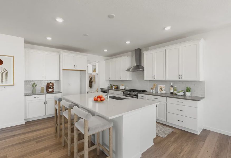 Homesite 139 Kitchen - Virtually Staged - 4 of 11