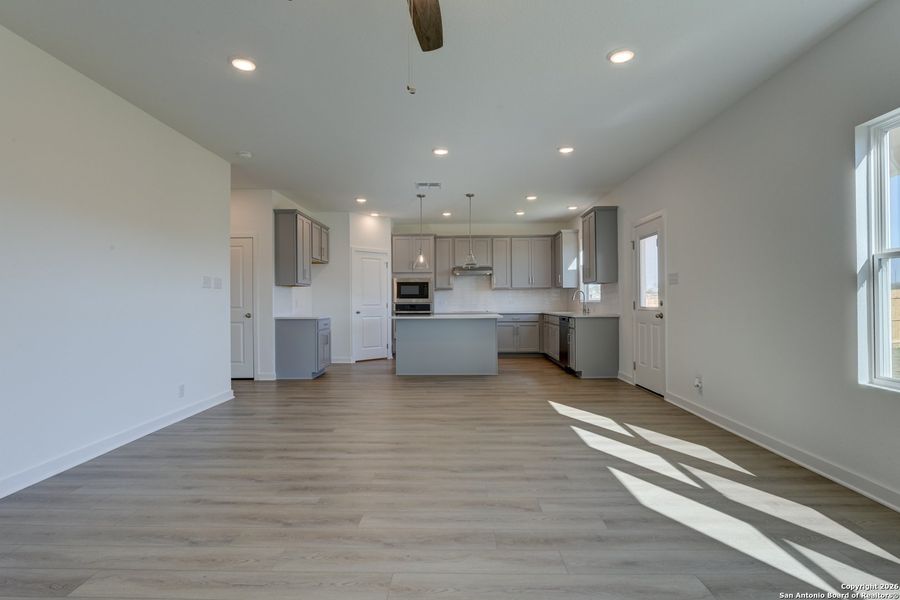 Spacious, unfurnished interior of a new home in The Arbors at the Wilder, Adkins (Image 18).