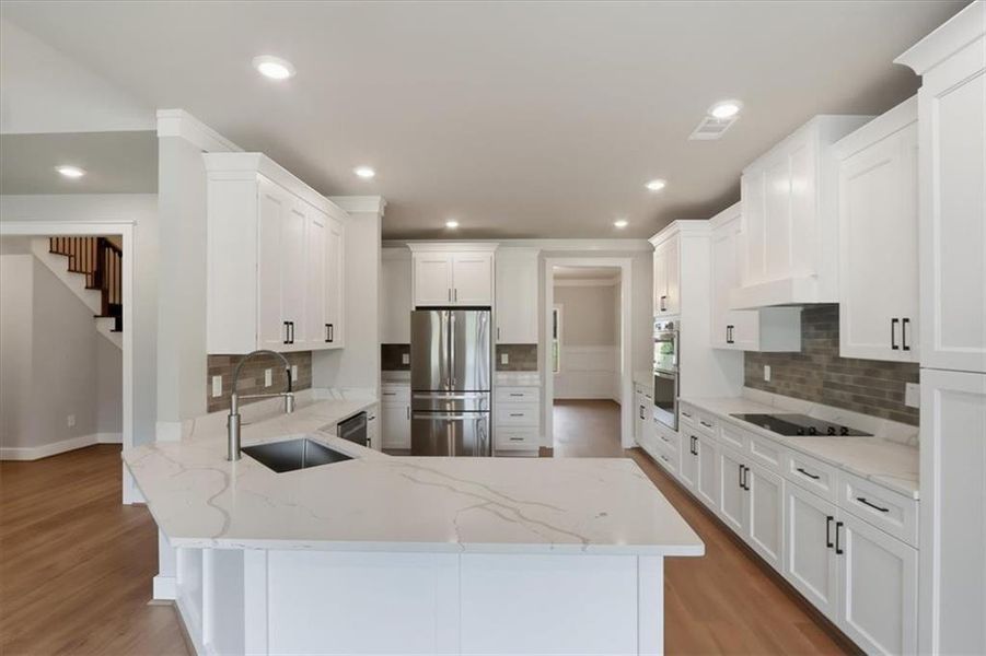 Furnished interior view inside a new home in , Monroe (Image 3). Furnished interior view inside a new home in , Monroe (Image 3).