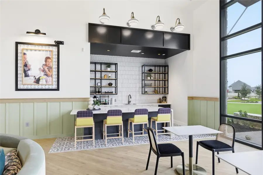 Furnished interior view inside a new home in Flora, Hutto (Image 5).