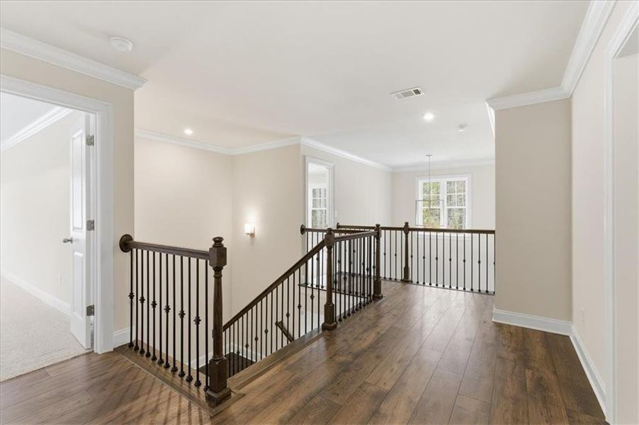 Spacious, unfurnished interior of a new home in Ford Landing, Acworth (Image 46).