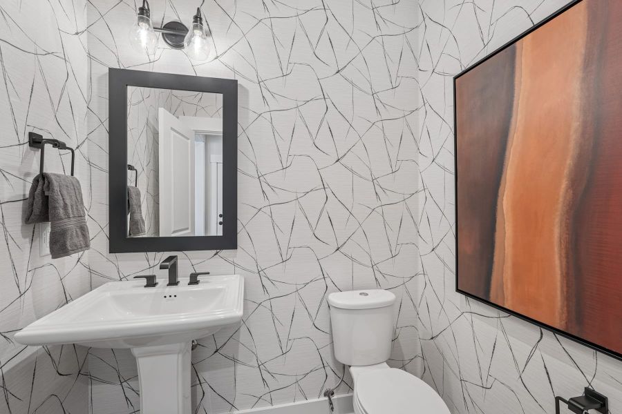 Representative furnished interior of a home built from the Wilson by Tri Pointe Homes in The Townes at NoVi, Pittsboro (Image 22).