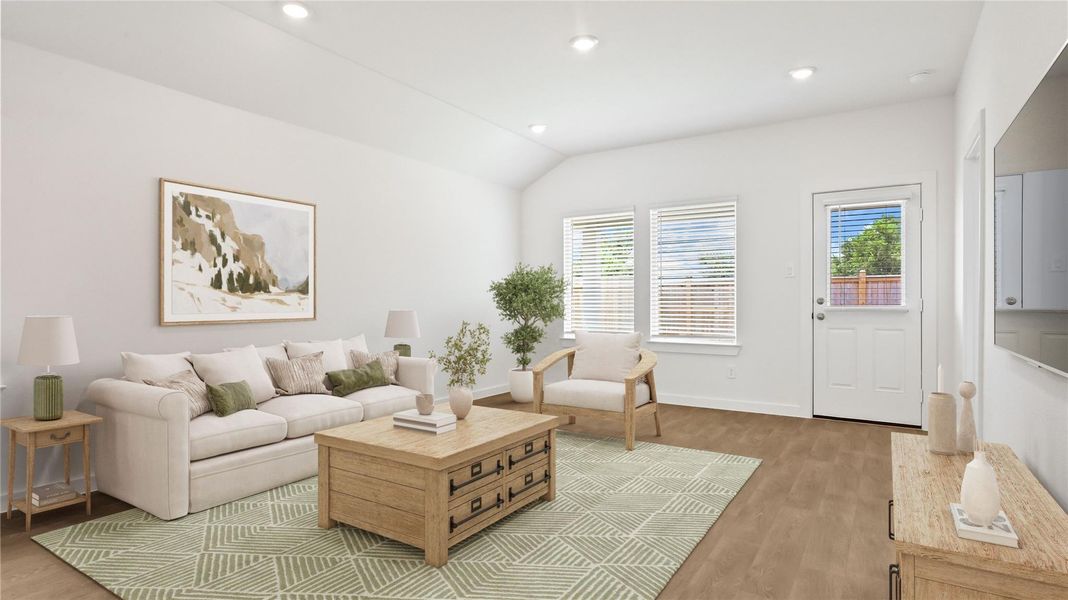 Furnished interior view inside a new home in Holly Ridge, Rosenberg (Image 11).