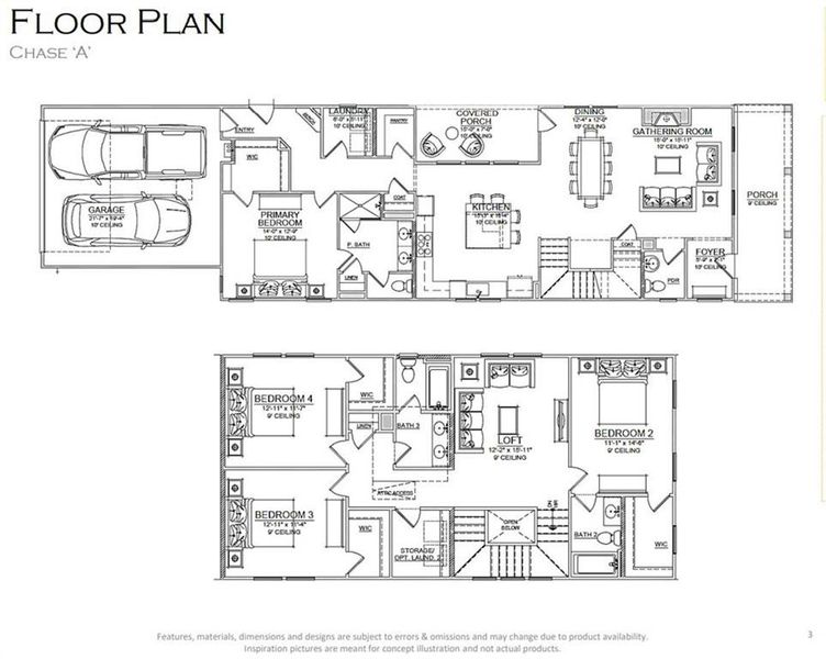 2D floor plan layout of this home in , Athens, GA (Image 5).