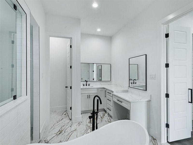 Furnished interior view inside a new home in , Gunter (Image 17).