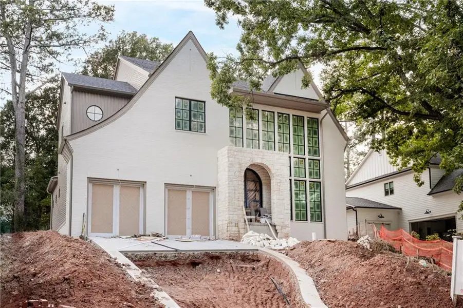 In-progress construction of a new home in , Brookhaven, GA (Image 15).
