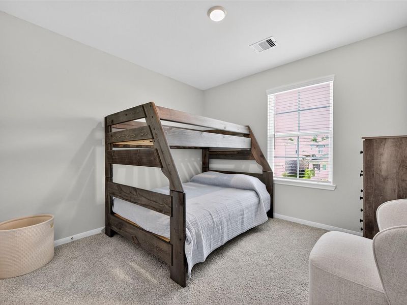 Furnished interior view inside a new home in Lakes at Black Oak, Magnolia (Image 40). Furnished interior view inside a new home in Lakes at Black Oak, Magnolia (Image 40).