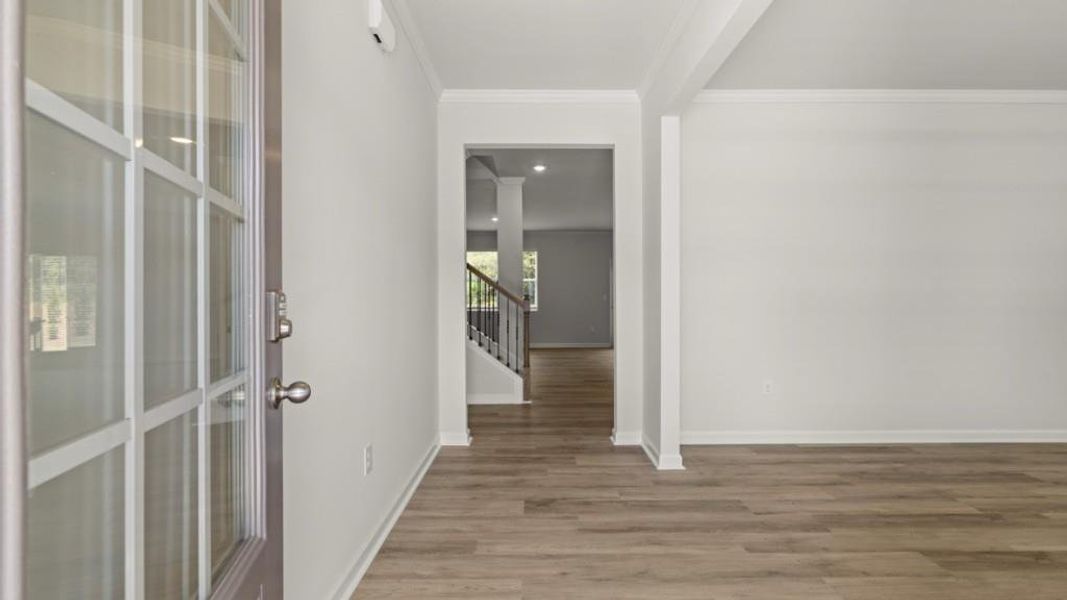 Spacious, unfurnished interior of a new home in Grandview at Lanier, Dawsonville (Image 22). Spacious, unfurnished interior of a new home in Grandview at Lanier, Dawsonville (Image 22).