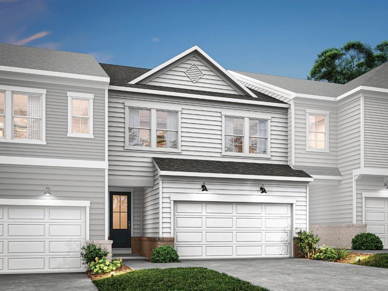 Representative exterior photo of a completed home built from the Catawba by Tri Pointe Homes in Millstone, Cramerton, NC (Image 21).