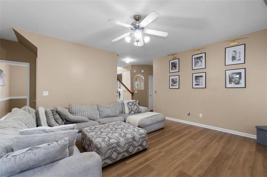 Furnished interior view inside a new home in , Hiram (Image 37). Furnished interior view inside a new home in , Hiram (Image 37).