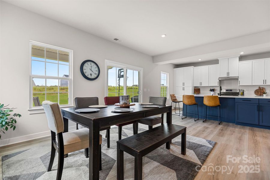 Furnished interior view inside a new home in , Spartanburg (Image 6).