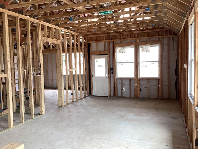 In-progress construction of a new home in Lariat, Liberty Hill, TX (Image 16).