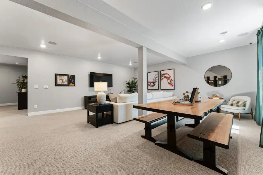 Furnished interior view inside a new home in Macanta, Castle Rock (Image 35).