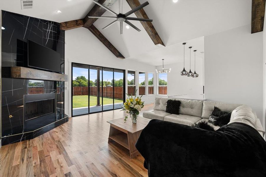 Furnished interior view inside a new home in , Red Oak (Image 15). Furnished interior view inside a new home in , Red Oak (Image 15).