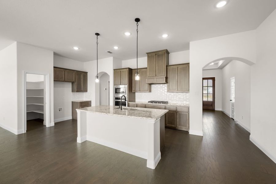 Furnished interior view inside a new home in Abe’s Landing, Granbury (Image 7). Furnished interior view inside a new home in Abe’s Landing, Granbury (Image 7).