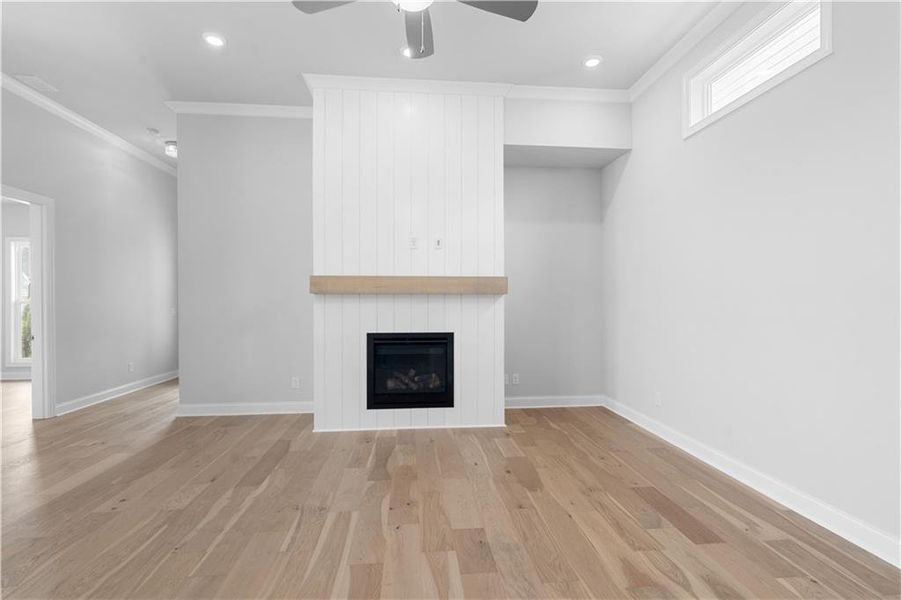 Spacious, unfurnished interior of a new home in Promenade at Sawnee Village, Cumming (Image 23).