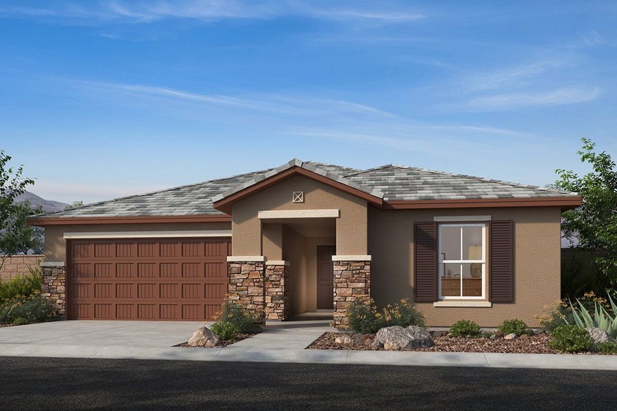 Exterior C with optional stone Exterior C with optional stone