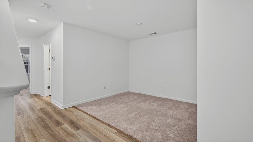Furnished interior view inside a new home in Clear Springs Townhomes, North Charleston (Image 16).
