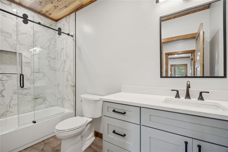 Furnished interior view inside a new home in , Mineral Bluff (Image 20).