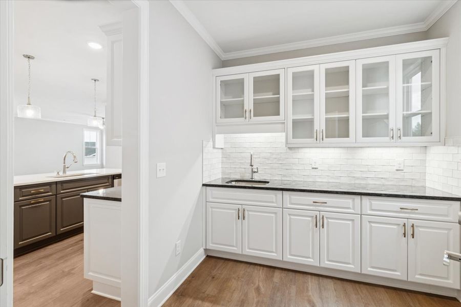 Furnished interior view inside a new home in Sinclair at Crawford Creek, Grovetown (Image 9).