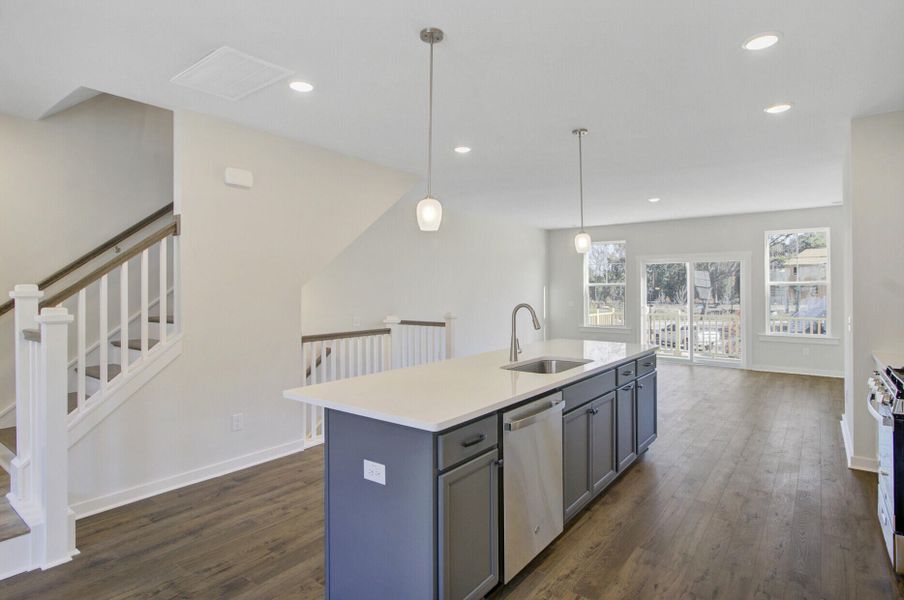 Furnished interior view inside a new home in , Johns Island (Image 15).
