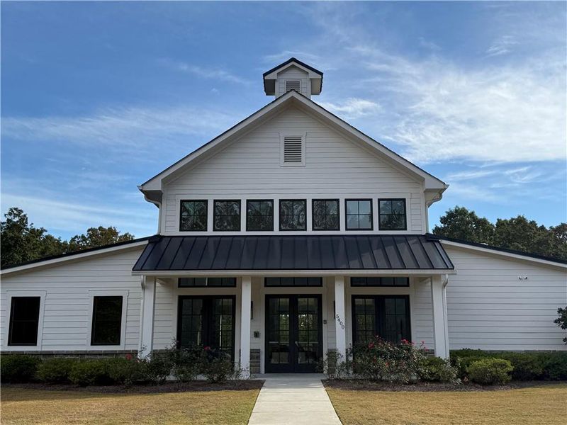 Front exterior of a new home in , Auburn, GA, highlighting curb appeal (Image 2).