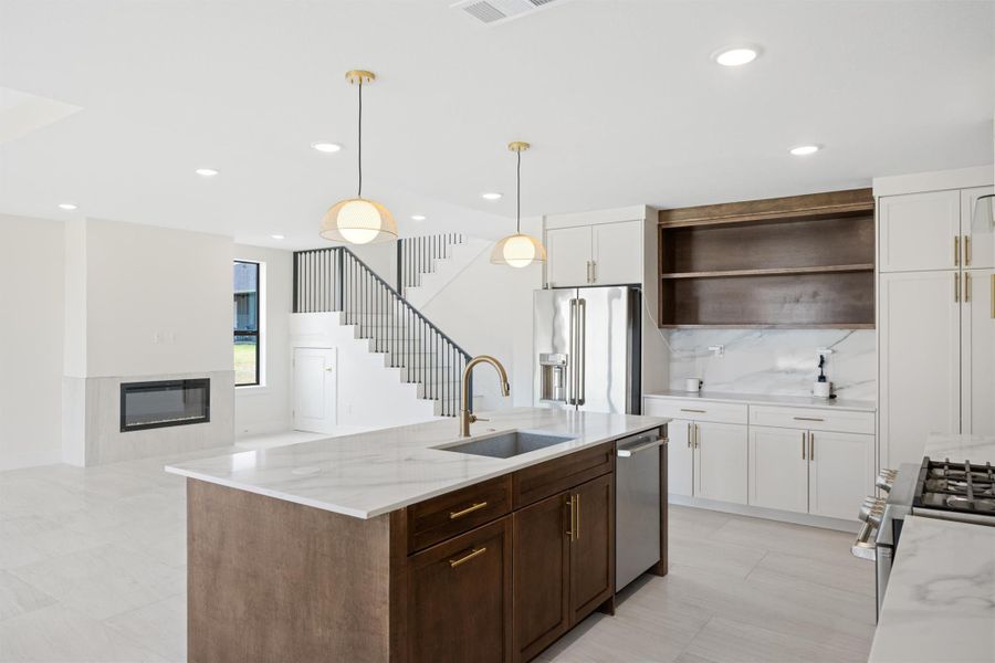 Furnished interior view inside a new home in , Georgetown (Image 15).