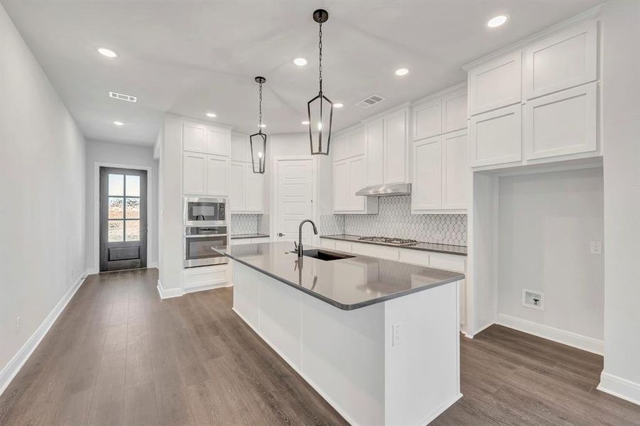 Furnished interior view inside a new home in Treeline, Justin (Image 6).