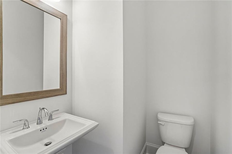 Furnished interior view inside a new home in Waterhaven, Cumming (Image 18).