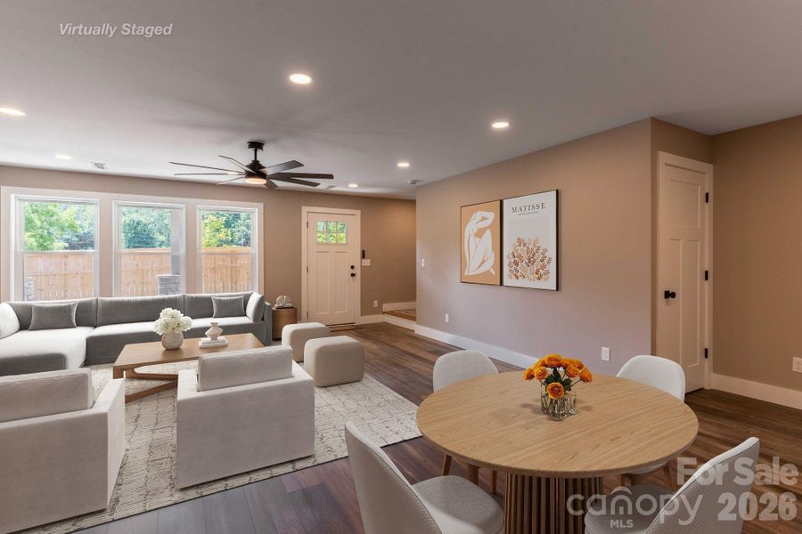 Bonus Room Virtually Staged