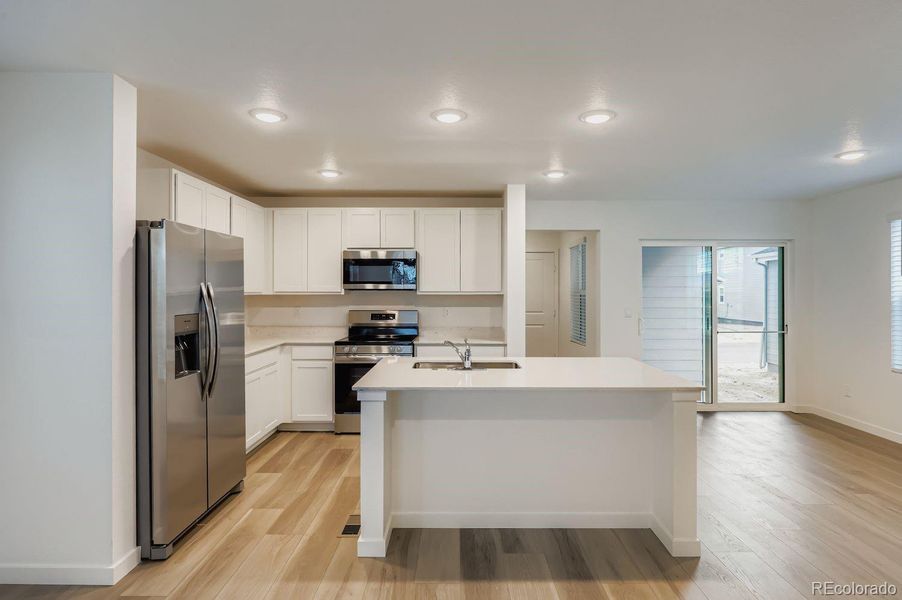 Furnished interior view inside a new home in Percheron: The Explorer Collection, Colorado Springs (Image 5).