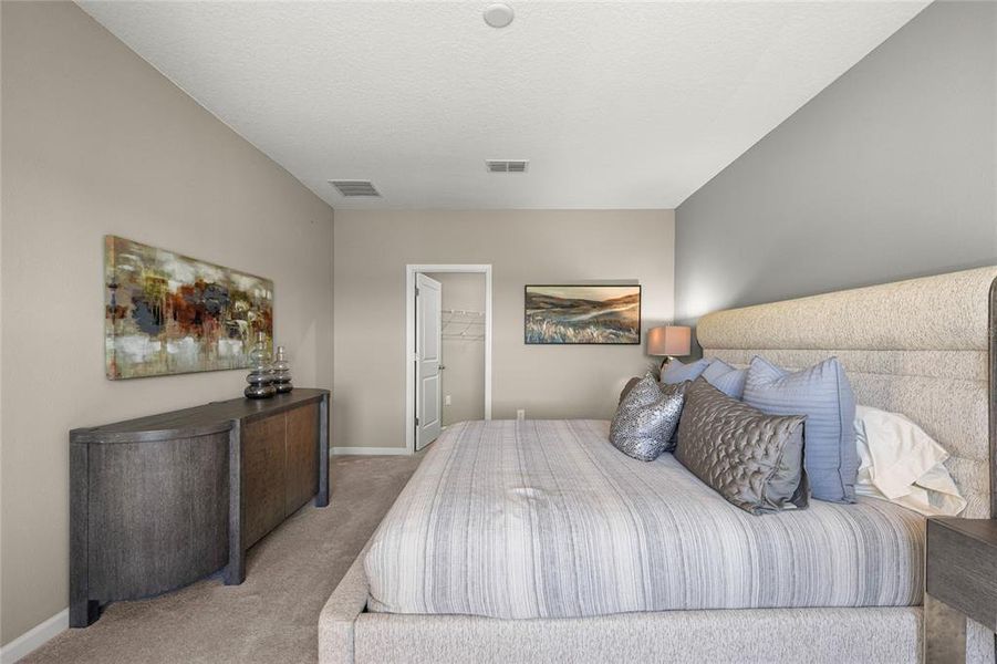 Furnished interior view inside a new home in Pioneer Ranch: Pioneer Ranch 50's, Ocala (Image 5). Furnished interior view inside a new home in Pioneer Ranch: Pioneer Ranch 50's, Ocala (Image 5).