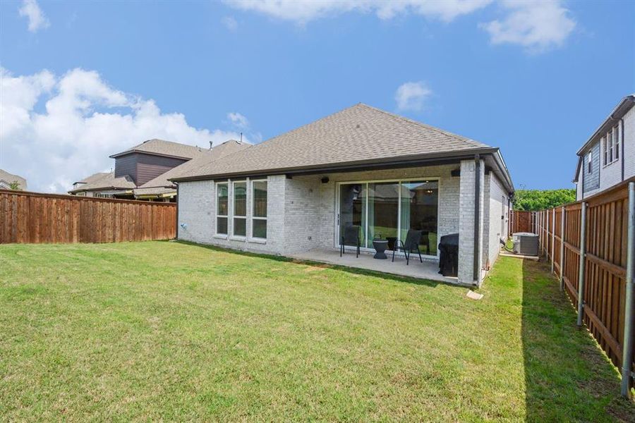 Exterior details and patio area of a home in , Forney (Image 23).