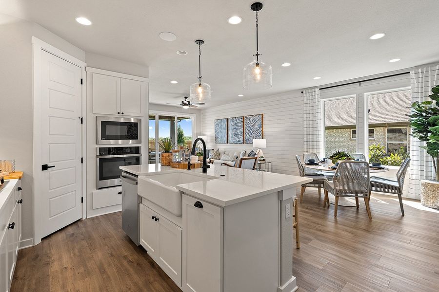 Furnished interior view inside a new home in Flora, Hutto (Image 10). Furnished interior view inside a new home in Flora, Hutto (Image 10).