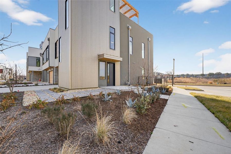 Exterior details and patio area of a home in , Carrollton (Image 4). Exterior details and patio area of a home in , Carrollton (Image 4).