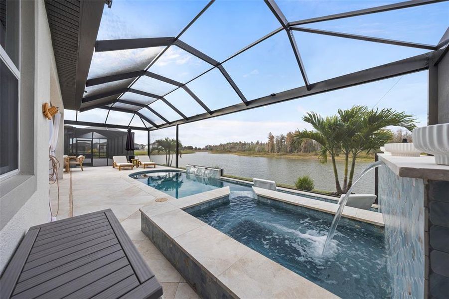 Exterior details and patio area of a home in , Wesley Chapel (Image 37). Exterior details and patio area of a home in , Wesley Chapel (Image 37).