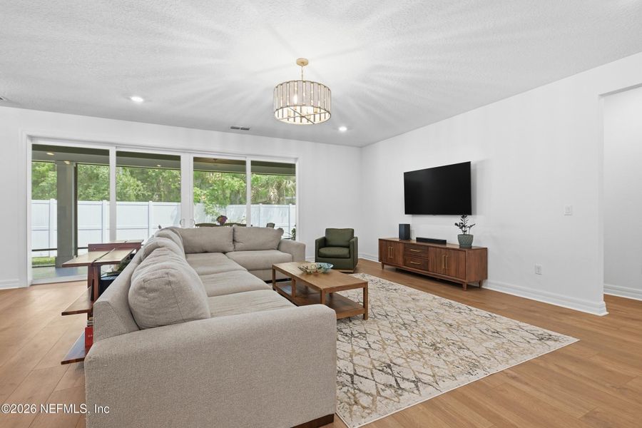 Furnished interior view inside a new home in , Jacksonville (Image 35).