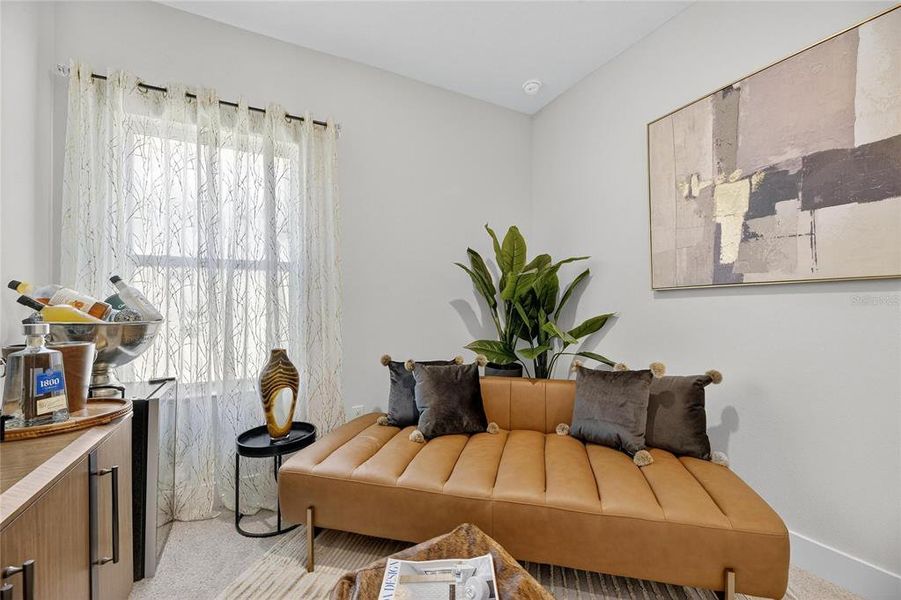 Furnished interior view inside a new home in The Peninsula at Rhodine Lake, Riverview (Image 11).