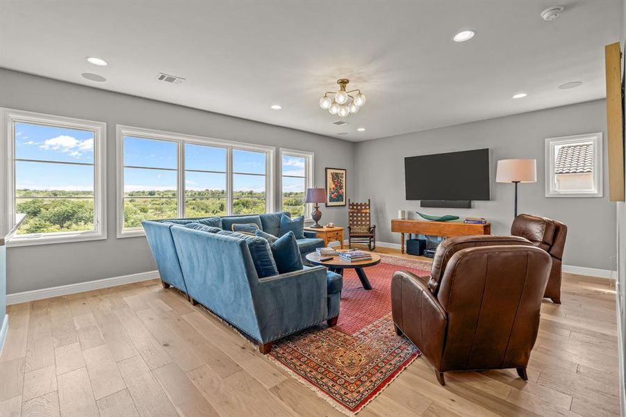 Furnished interior view inside a new home in , Fort Worth (Image 3).