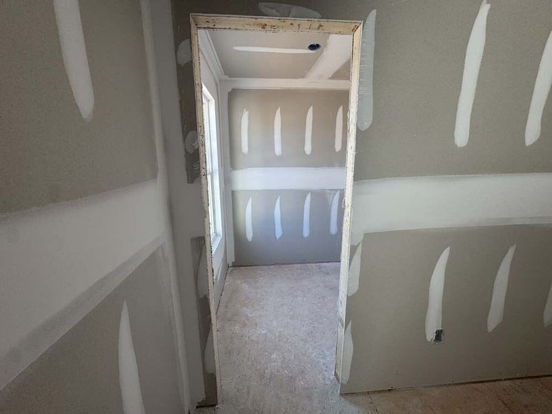 Bedroom Two Walk-in Closet Construction Progress