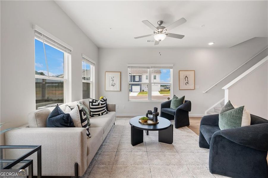 Furnished interior view inside a new home in , Jonesboro (Image 6).