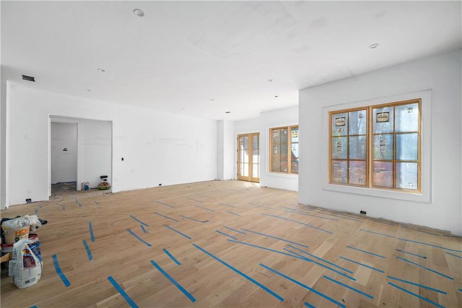 In-progress construction of a new home in , Milton, GA (Image 30).