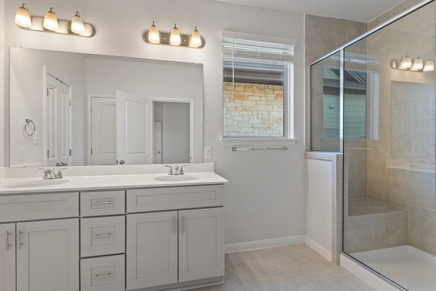 Furnished interior view inside a new home in Sage Hollow, Kyle (Image 8). Furnished interior view inside a new home in Sage Hollow, Kyle (Image 8).