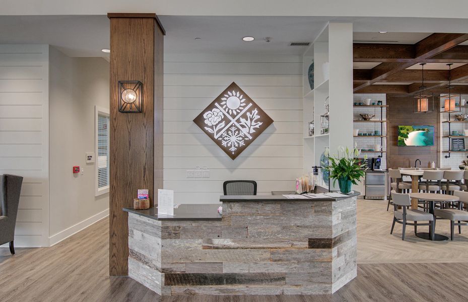 Furnished interior view inside a new home in , Summerville (Image 13).