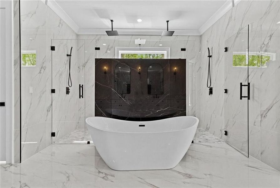 Furnished interior view inside a new home in , Dacula (Image 15).