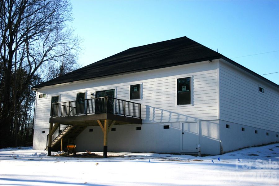 Exterior details and patio area of a home in , Statesville (Image 4).