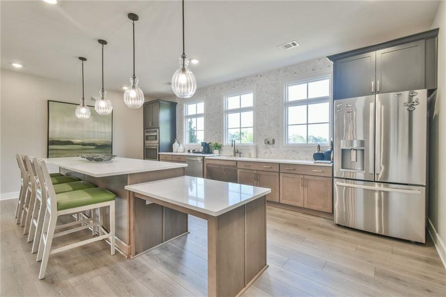 Furnished interior view inside a new home in , Dacula (Image 39).